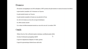 Présentation projet crue du Var