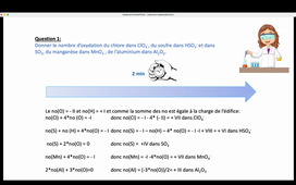 exercice oxydoréduction