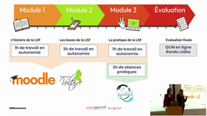 Minimoot 2025 - Signes et vous : Initiation à la langue des signes sur Moodle