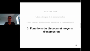 Chapitre 3 : fonctions du discours part 1