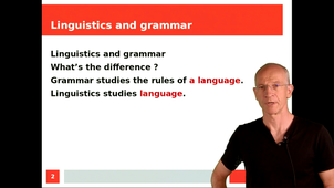 Linguistics and grammar