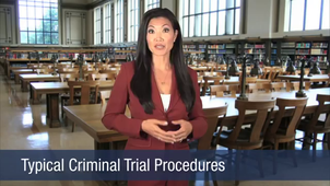Typical Criminal Procedures
