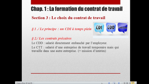 formation contrat travail (partie 3)