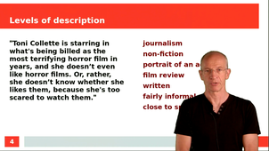 Levels of description