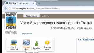 Comment s'inscrire à un espace de cours en ligne ?