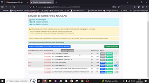 OSMOSE Tutoriel Enseignant saisie des éléments constitutifs des EDT