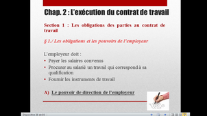 exécution_contrat_travail (partie 1)