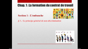 formation contrat travail (partie 1)