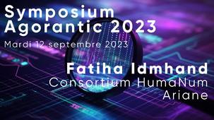 Symposium Agorantic 2023 #10/10 - Fatiha Idmhand